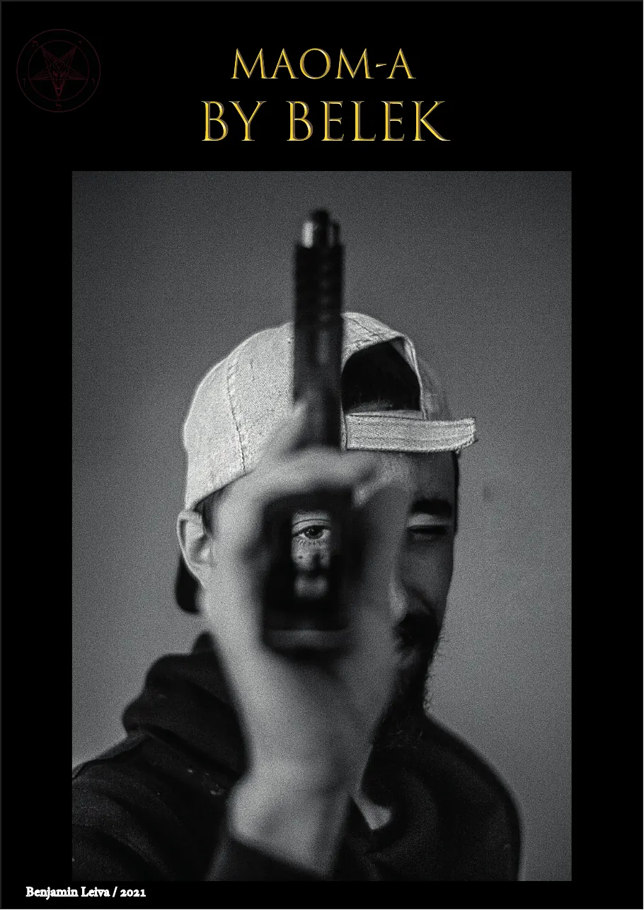 Portada del fotolibro MAOM-A de Belek